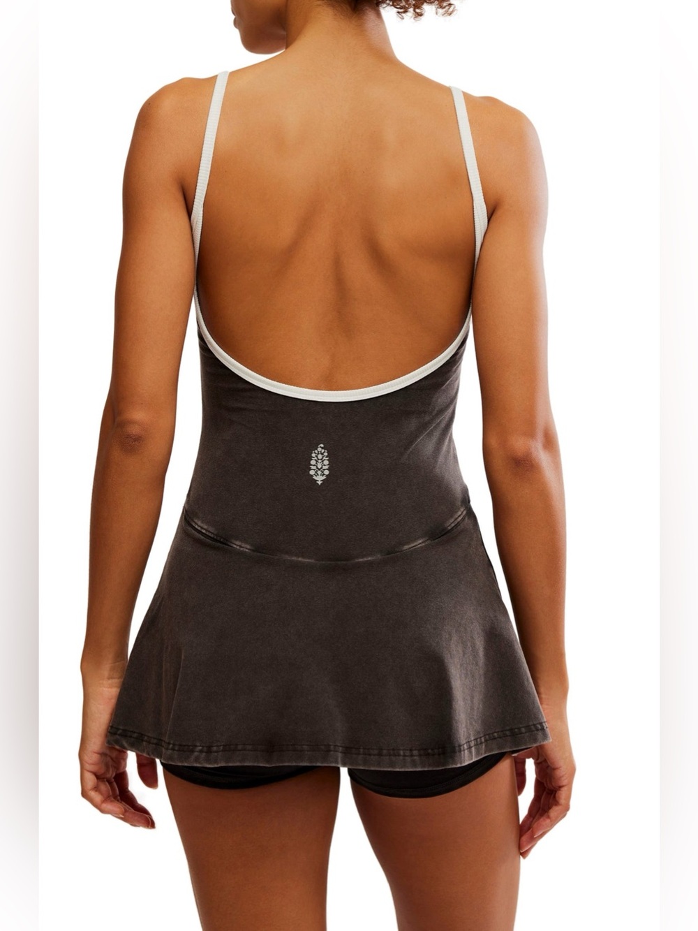 FP Movement Hot Shot Stretch Cotton Skortsie in Black